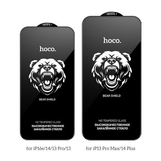 Скло для телефону HOCO A777 Bear Shield HD APPLE iPhone 16E / 14 / 13 / 13 PRO 6.1"