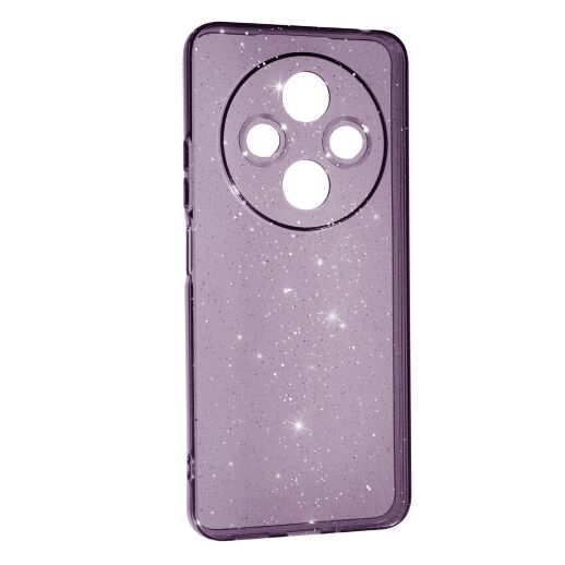 Силікон Clear Shine для Xiaomi Redmi 14C/Redmi A4/Poco C75 Violet