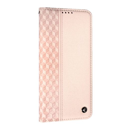 Книга Deluxe для Xiaomi Redmi Note 14 Pro Plus (5G) Pink Sand