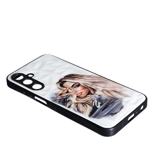 Накладка Prisma Ladies New для Samsung A26 Girl in a hoodie