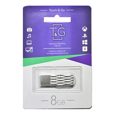 USB Flash Drive T&G TG103 Metal Series 8GB глюк