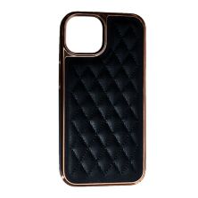 Накладка Puloka Leather Case для Apple iPhone 14 Plus Black