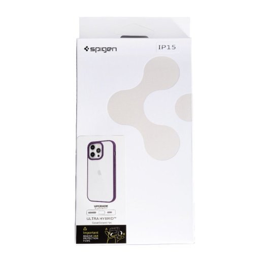 Накладка Spigen Matte для Apple iPhone 15 Deep purple