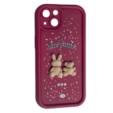 Силікон Best Friend для Apple iPhone 15 Bordo