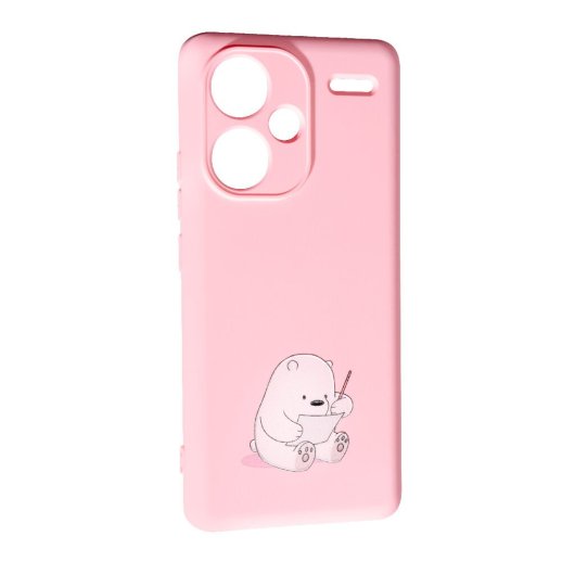 Силікон Case Art для Xiaomi Redmi Note 13 Pro Plus (5G) Bear