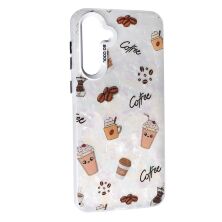 Накладка Soft Milky для Samsung A36 Coffee