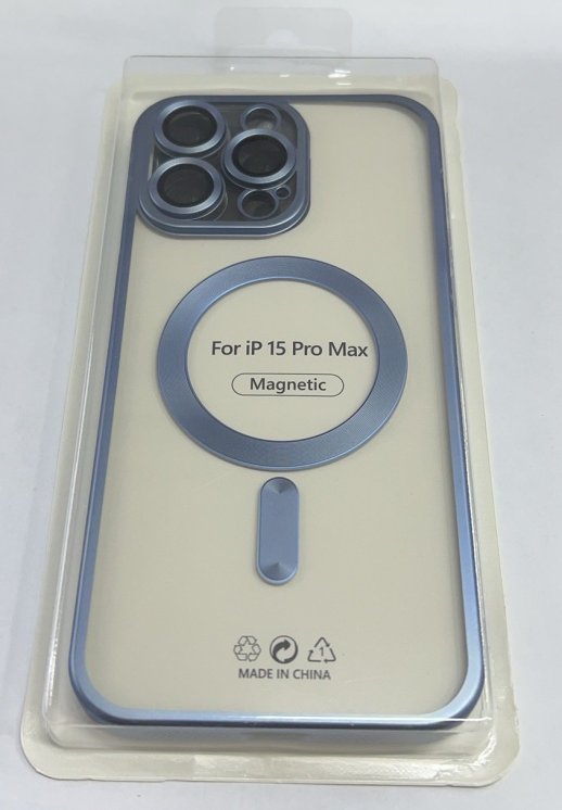 Case Magsafe With Frame Matte for Apple Iphone 15 ProMax