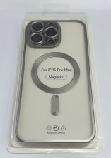 Case Magsafe With Frame Matte for Apple Iphone 15 ProMax