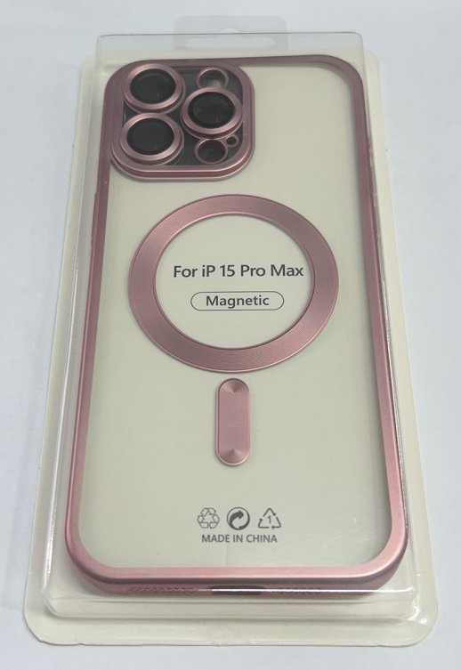 Case Magsafe With Frame Matte for Apple Iphone 15 ProMax