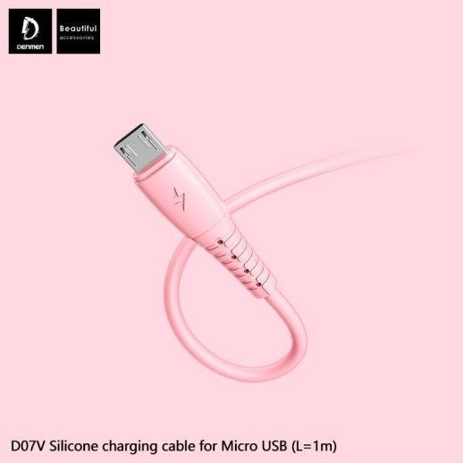 Кабель USB Denmen D07V USB - micro USB (2.4A)