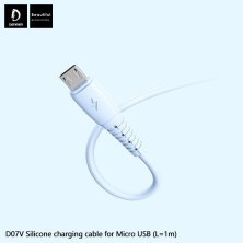 Кабель USB Denmen D07V USB - micro USB (2.4A)