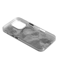 Накладка Marble Style для Apple iPhone 16 Pro Max Silver