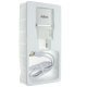 Мережевий зарядний пристрій INKAX CD-44 1.0A + USB кабель LIGHTNING