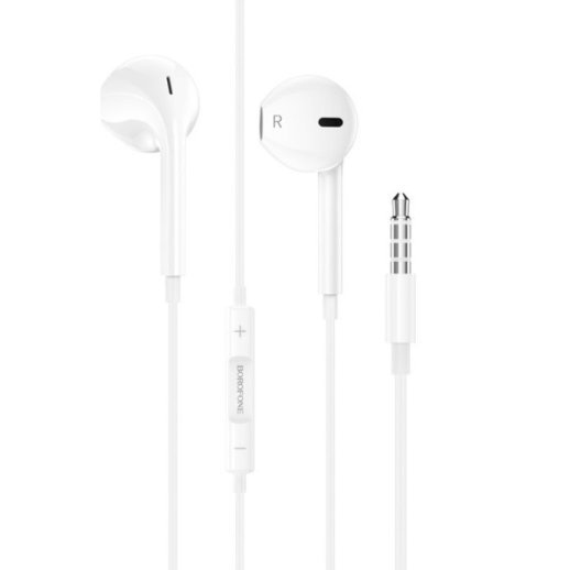 Дротові навушники BOROFONE BM80, білий