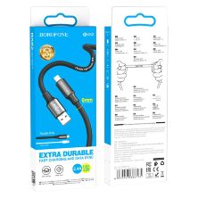 USB кабель BOROFONE BX82 Bountiful charging data USB - Lightning 6mm