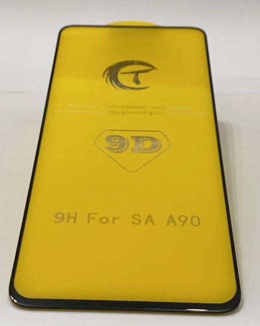 Захисне скло 9D Samsung A80/A90 Black