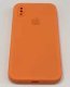 Чохол Silicone Case Copy Apple iPhone X / Xs Square Orange 10