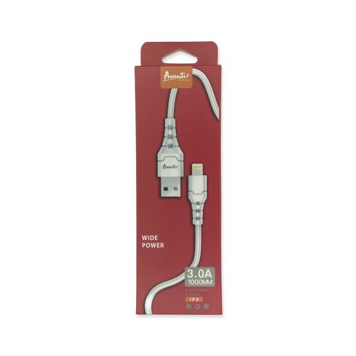USB Cable Avantis A-101i Wide Power Lightning 3A