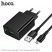 Мережевий зарядний пристрій HOCO CS92A Leader QC3.0 + кабель USB - MICRO, чорний