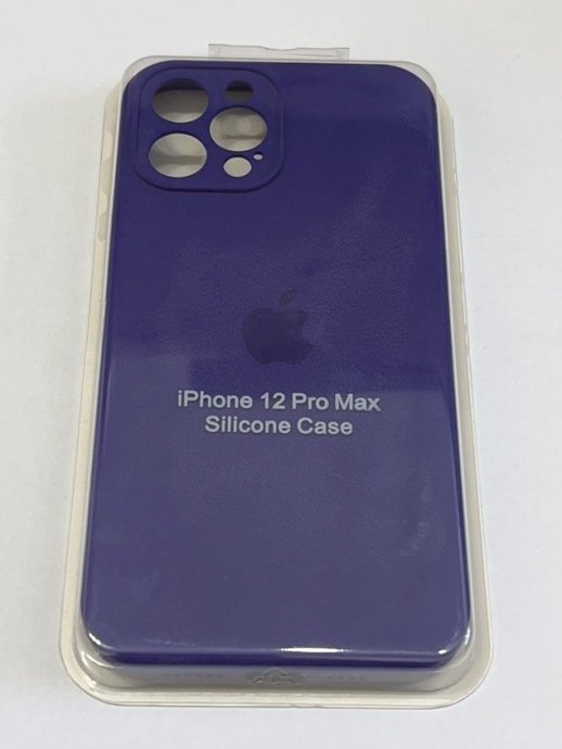 Чохол Silicone Case Copy Apple iPhone 12 Pro Max Square Light Turquoise, 26