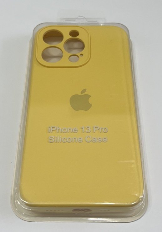 Чохол Silicone Case Copy Apple iPhone 13 Pro Square Mellow Yellow,14