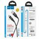 USB кабель HOCO U93 USB - micro USB 1.20m чорний