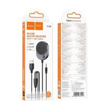 Автомобільний Bluetooth-приймач HOCO E150 з кабелем AUX