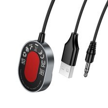 Автомобільний Bluetooth-приймач HOCO E150 з кабелем AUX