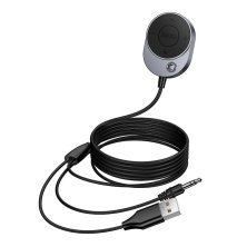 Автомобільний Bluetooth-приймач HOCO E150 з кабелем AUX