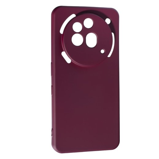 Силіконовий чохол Case SMTT (AA) для Nothing Phone 3A Pro Bordo