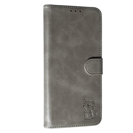 Чохол-книжка "Business" для Samsung A17 Grey Cat
