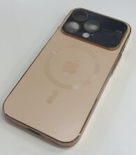 Чохол AG Magsafe for Apple Iphone 14 Pro Champaign Gold
