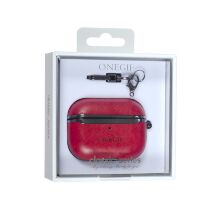 Чехол Onegif Шкіра Hobo для AirPods Pro Red