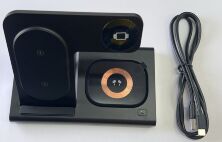 Бездротовий зарядний пристрій Magsafe A80 4in1 Black