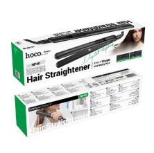 HOCO HP40 Випрямляч для волосся 2-в-1: для випрямлення та завивки, ЧОРНИЙ
