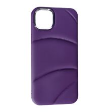 Силікон Soft Puffer для Apple iPhone 15 Plus Violet