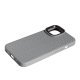 Накладка Kajsa Leather Case Snake для Apple iPhone 15 Grey
