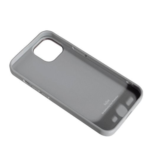Накладка Kajsa Leather Case Snake для Apple iPhone 15 Grey
