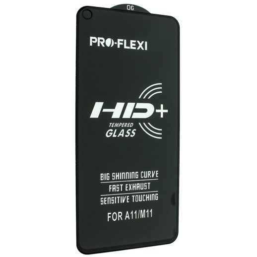 Захисне скло PRO-FLEXI HD+ XIAOMI Redmi 9T (2021) ЧОРНИЙ