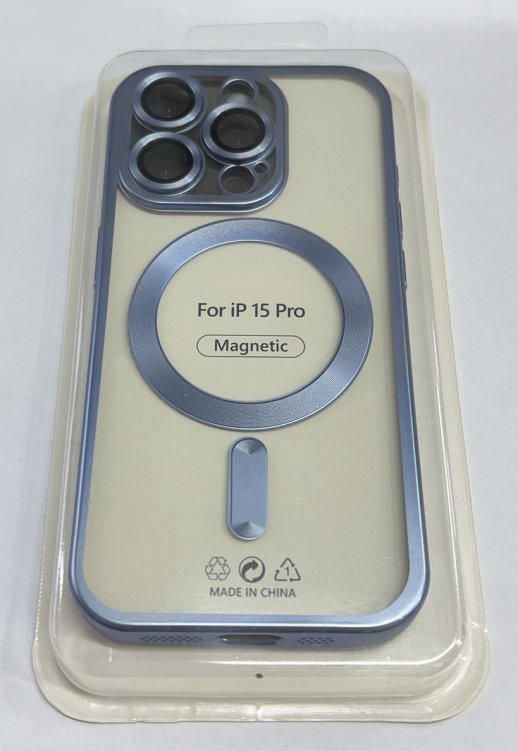 Case Magsafe With Frame Matte for Apple Iphone 15 Pro
