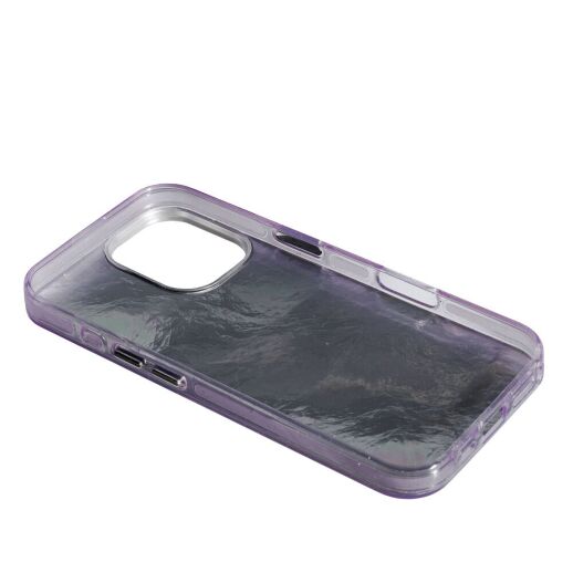 Накладка Marble Style для Apple iPhone 16 Pro Max Violet