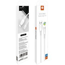 Кабель USB WUW X166 USB - Lightning 2A 1М БІЛИЙ (500)