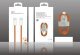 Кабель USB-C для iPhone Type-C to Type-C 1 метр ORANGE 60W 17 PRO MAX ткань в упаковке