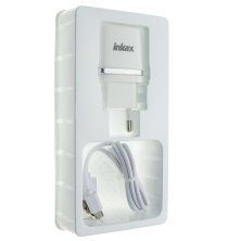 Мережевий зарядний пристрій INKAX CD-44 1.0A + USB кабель MICRO
