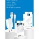 Мережевий зарядний пристрій WUW T52 1USB 2.4A + USB Micro-USB БІЛИЙ (70)