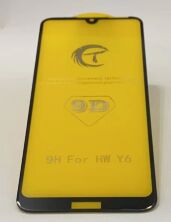 Захисне скло 9D Huawei Y6 2019 Black