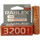 Акумулятор Rablex 18650 Li-Ion ICR18650 3200mAh TipTop 3.7V помаранчевий в упаковці