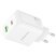 Зарядний пристрій BOROFONE BN30 PD 45W Type-C + USB QC3.0, білий