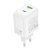Зарядний пристрій BOROFONE BN30 PD 45W Type-C + USB QC3.0, білий