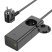 Сетевой удлинитель Hoco NS4 (1USB/2Type-C/1xSocket) (черный)